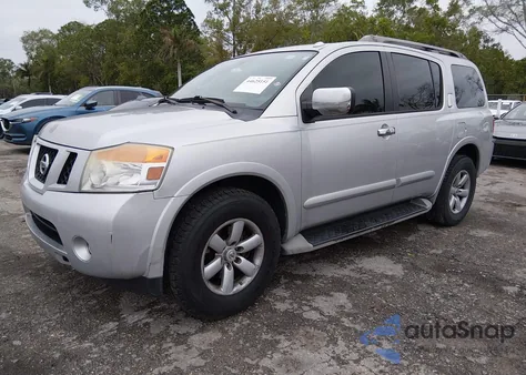 2011 Nissan Armada Sv из США, поврежденный, VIN 5N1AA0ND5BN605534